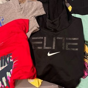 Boys Nike Shirts & Hoodie size L